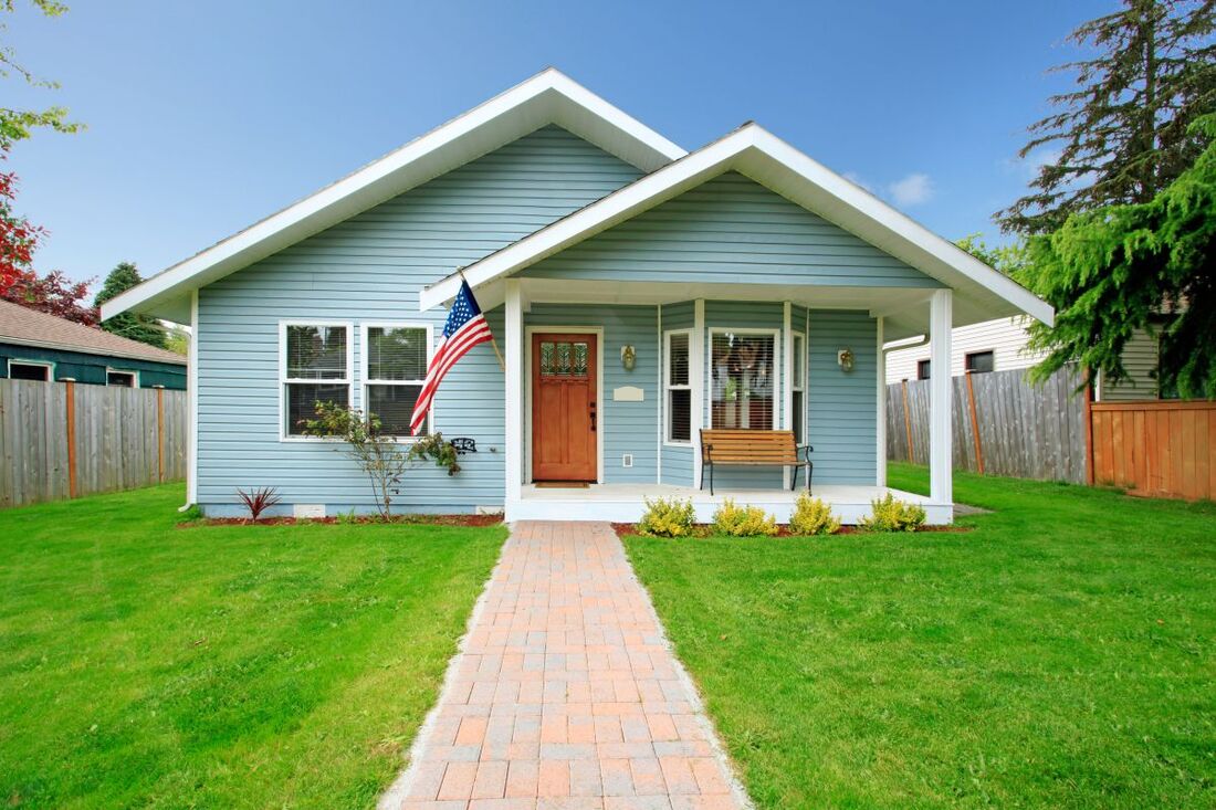 classic american house