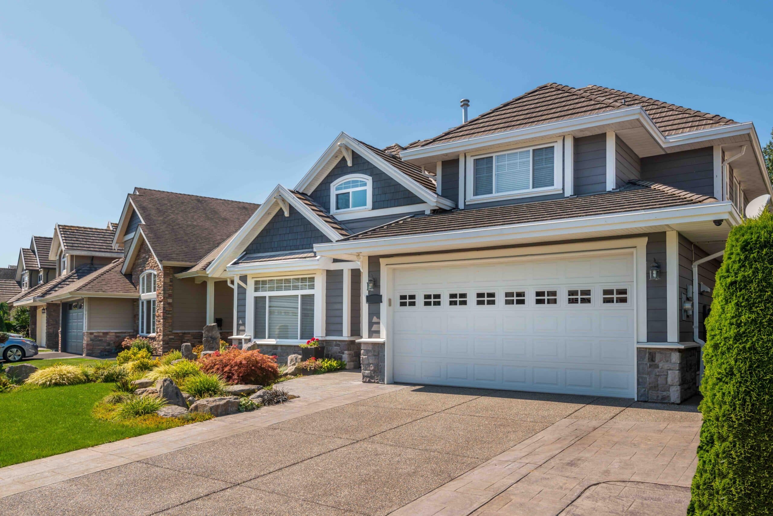 newly renovated siding home exterior