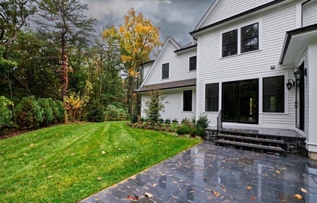 house siding raining