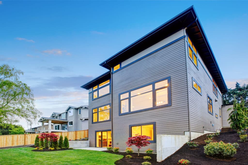 Luxurious new construction home in Bellevue, WA.
