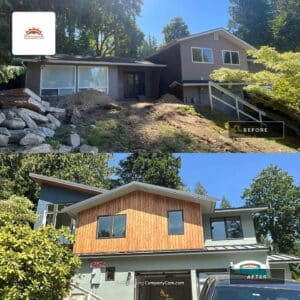 before and after modern design