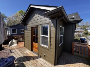 dark deep purple green color hardieplank lap siding