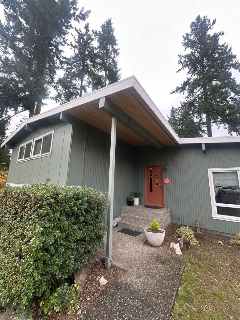 Beam wrap with TK 1x12 cedar and posts wrap with 1x8 TK cedar