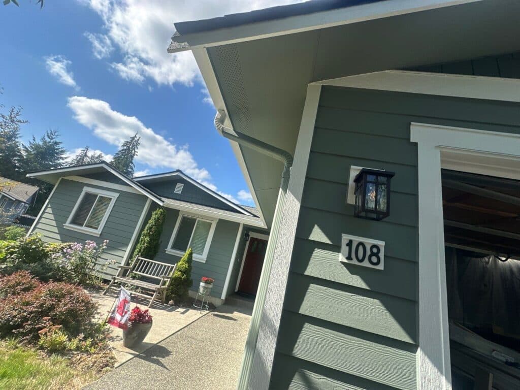 HardieWrap weather barrier on Granite Falls home exterior