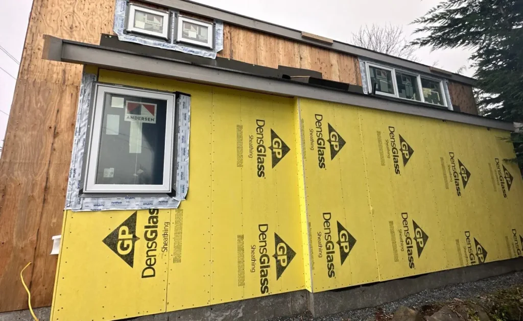 Hardie trim and corner details on Capitol Hill / Madison Valley, Seattle, WA exterior remodel