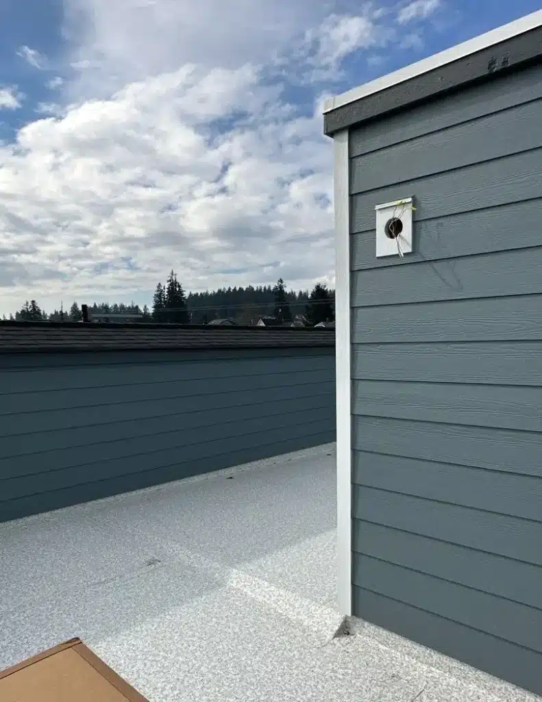 Window and door flashing details for Everett Boothbay Blue ColorPlus HardiePlank Siding Installation