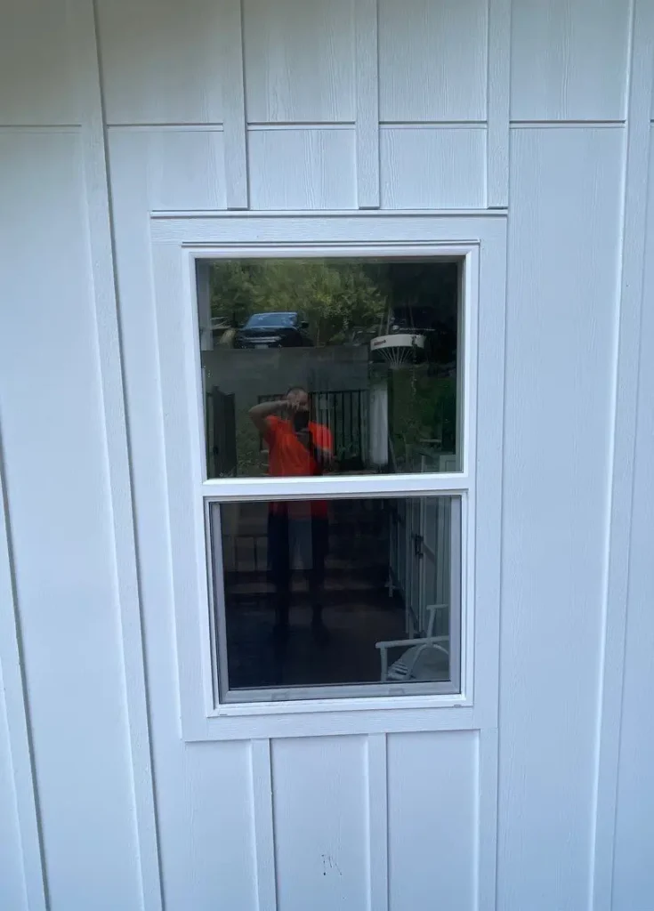 Hardie trim and corner details on Lake Roesiger / Snohomish, WA exterior remodel