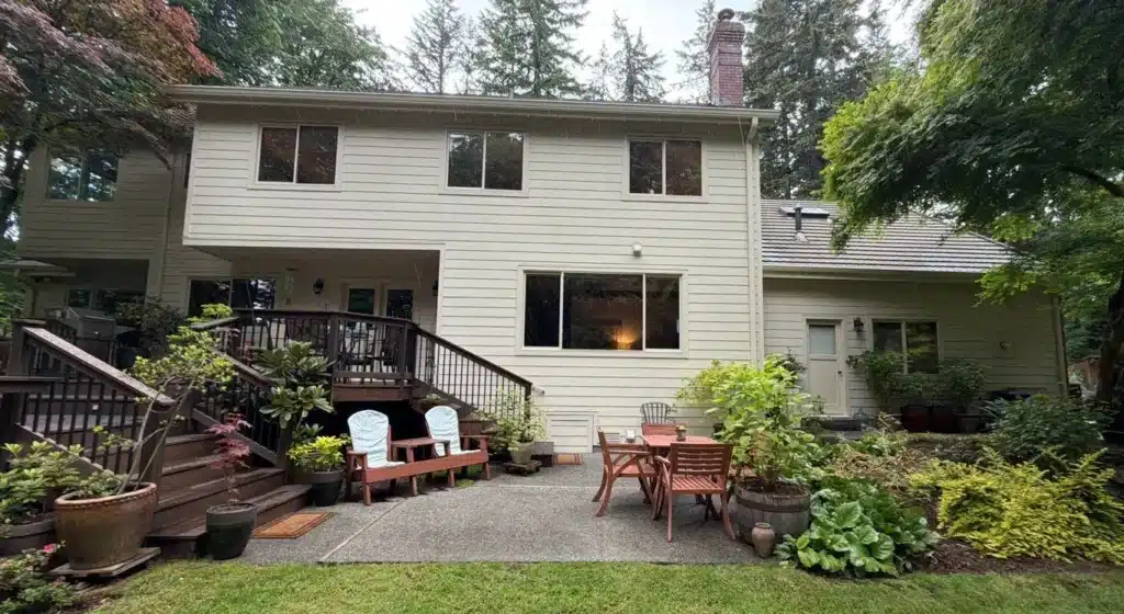 James Hardie siding installation in Woodinville, WA with weather barrier details