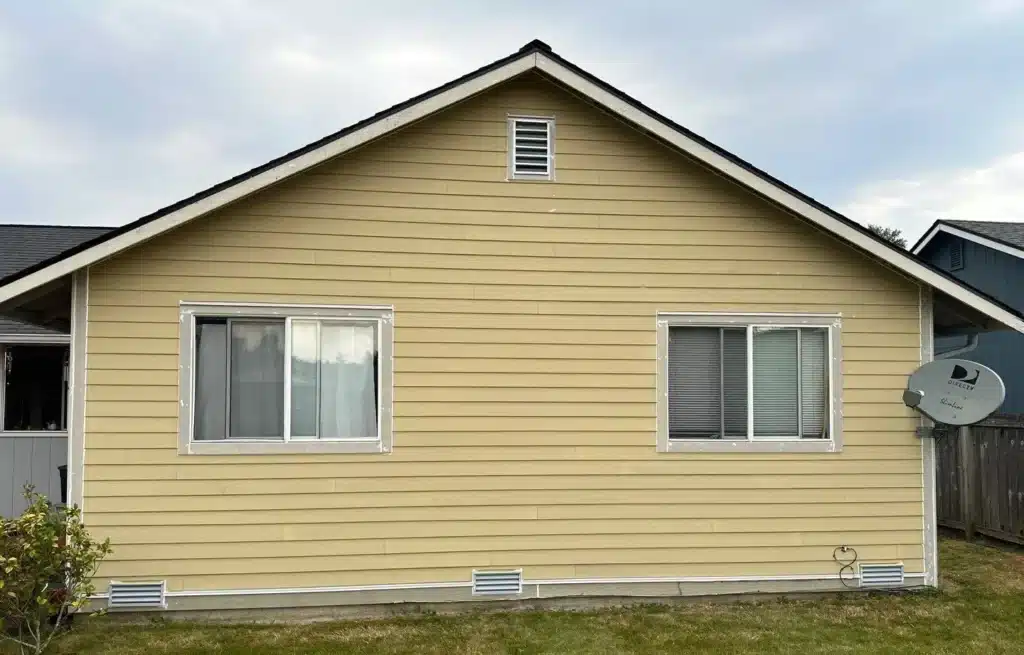 Prime rustic Hardie 5/4x4 window and door trim