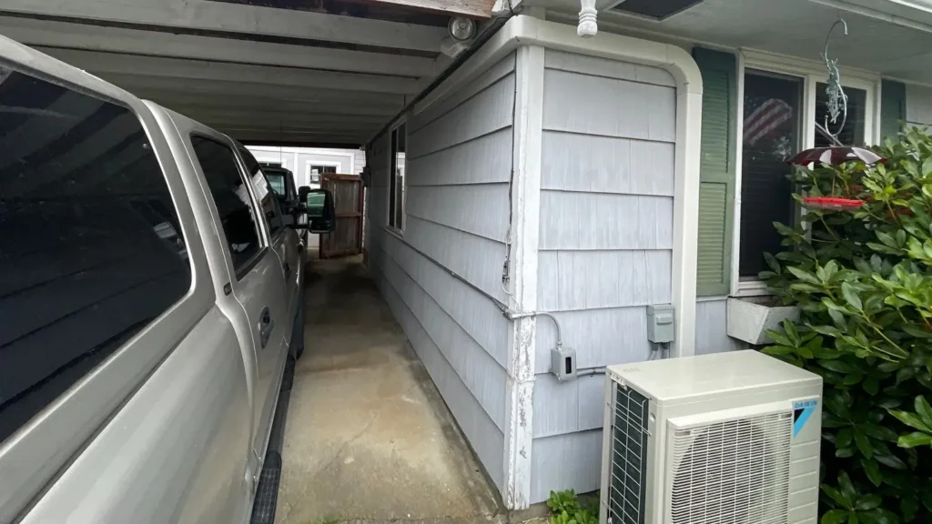 Weather barrier and flashing details on Arlington exterior