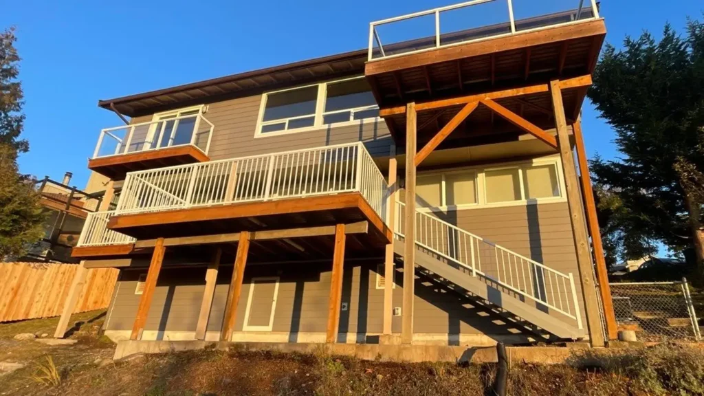 Exterior fixture block and flashing integration in Bellingham