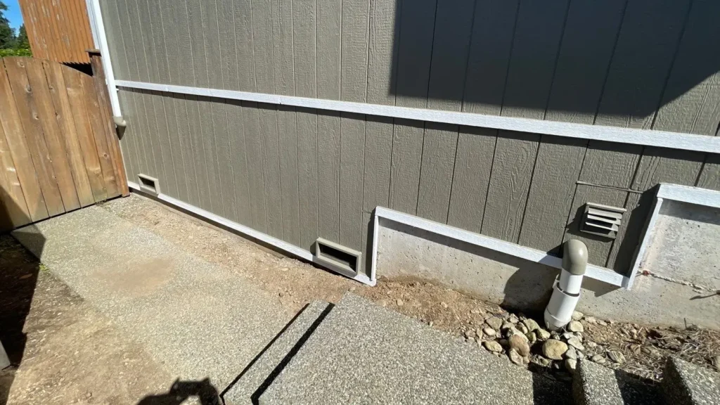 Fiber cement siding profile detail in Granite Falls