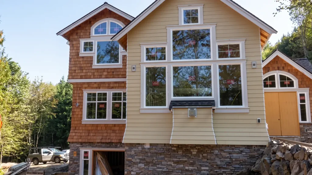 Exterior fixture block and flashing integration in Issaquah