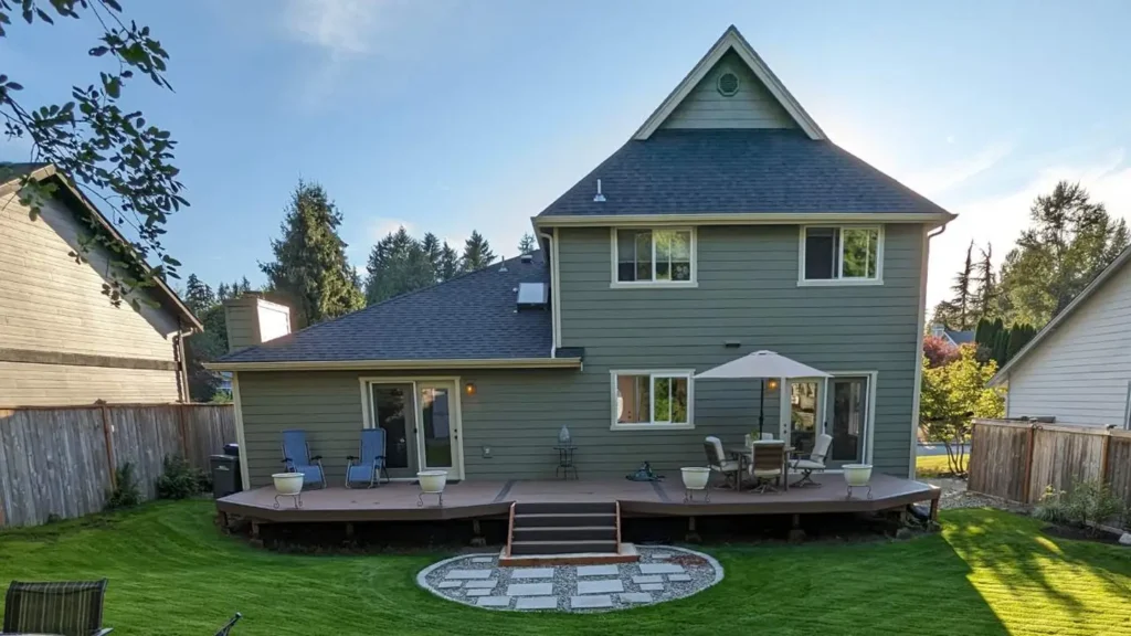 Window and door transition details on Lake Stevens exterior