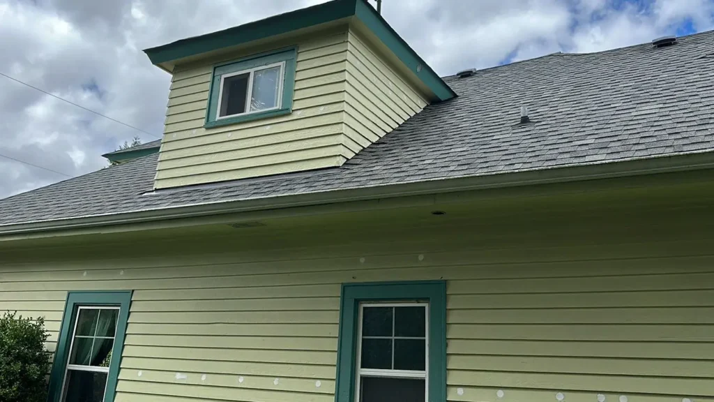 Weather barrier and flashing details on Mount Vernon exterior
