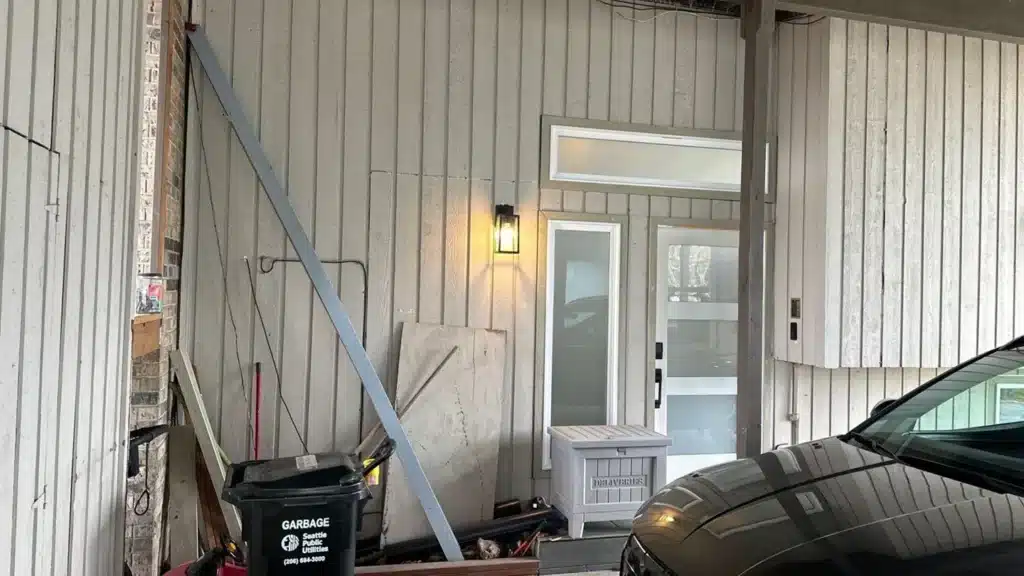 Weather barrier and flashing details on Seattle exterior