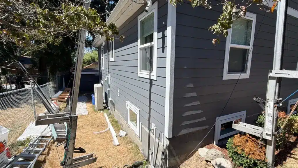 Window and door transition details on Seattle exterior