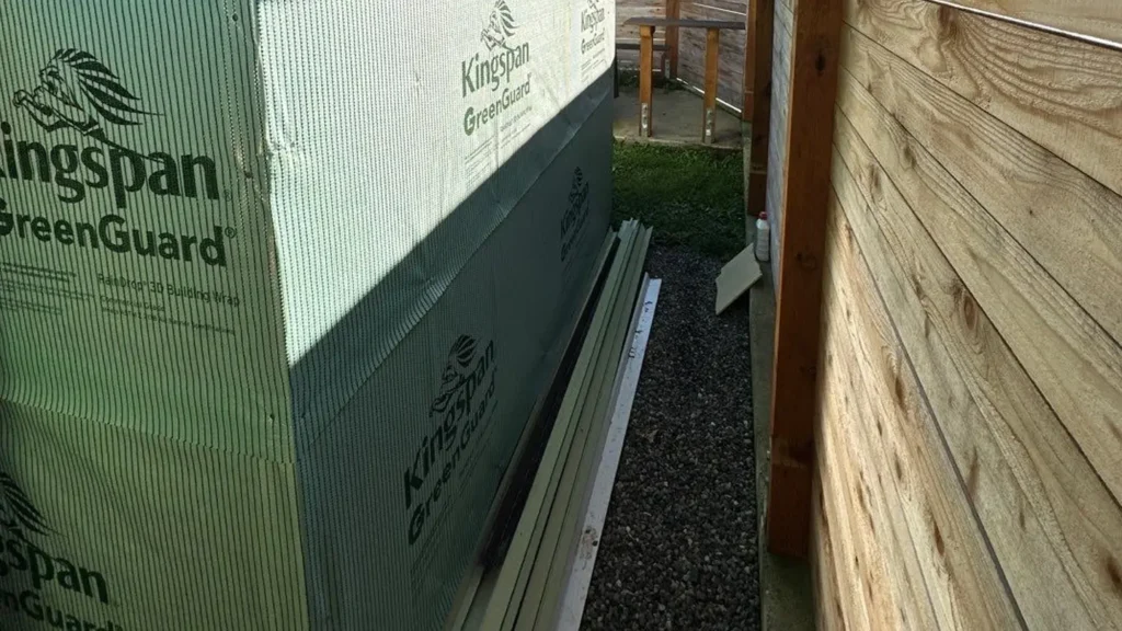 Weather barrier and flashing details on Seattle exterior