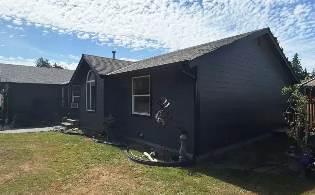 Fiber cement siding profile detail in Sedro-Woolley