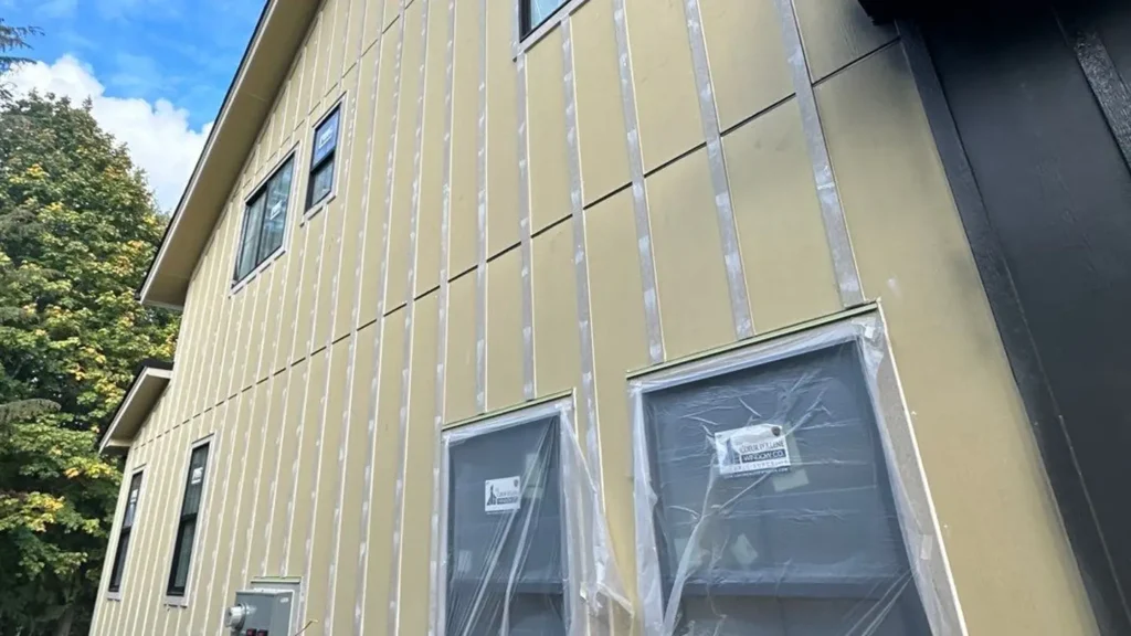 Weather barrier and flashing details on Snohomish exterior