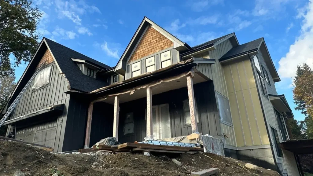 Window and door transition details on Snohomish exterior
