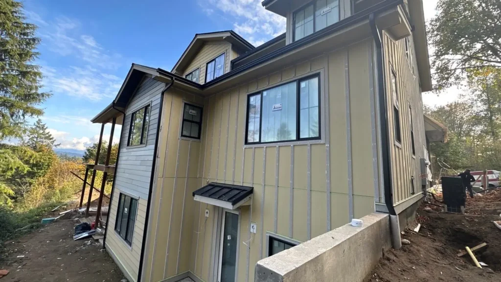 Exterior fixture block and flashing integration in Snohomish