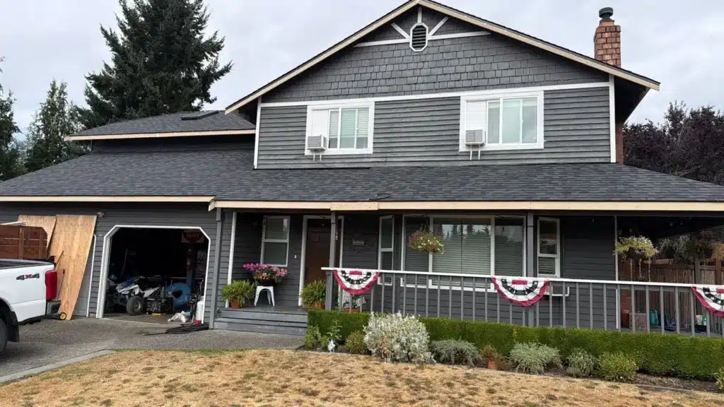 HardieWrap installed behind new James Hardie siding