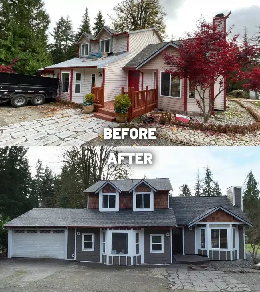 Monroe James Hardie siding replacement by KV Construction
